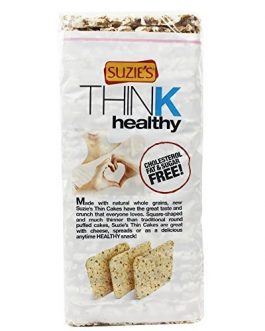 Suzie’s Thin Cakes Puffed Spelt & Flax Seed (12×4.6 OZ)