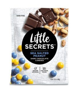 Little Secrets Sea Salted Peanut Dark Chocolate Candies (8×5 OZ)