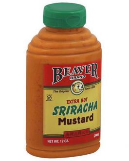 Beaver Extra Hot Sriracha Mustard  (6×12 OZ)