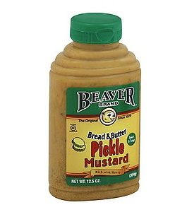 Beaver Mustard Bread & Butter Pickle (6×12.5 OZ)