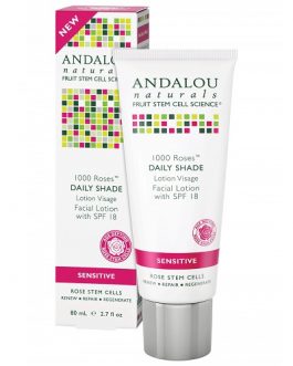 Andalou Naturals 1000 Roses Facial Lotion SPF 18 (1×2.7 OZ)