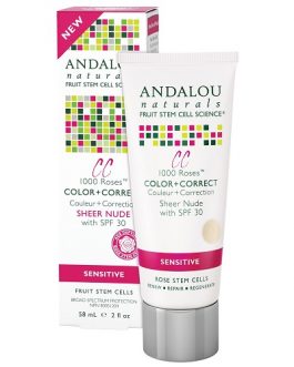 Andalou Naturals 1000 Roses CC Nude SPF 30 (1×2 OZ)