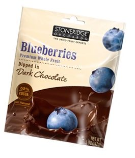 Stoneridge Orchard Blueberries Dipped in Dark Chocolate (6×5 OZ)