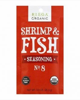 Riega Foods Shrimp & Fish Seasoning Gluten Free (8X0.9 OZ)