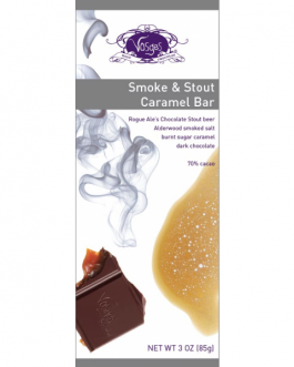 Vosges Smoke & Stout Caramel Bar  (12×3 OZ)