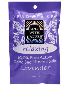 One With Nature O.W.N. Lavender Bathsalts (6X2.5 OZ)