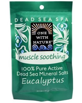 One With Nature O.W.N. Dead Sea Mineral Salts, Muscle Soothing, Eucalyptus (6X2.5 OZ)