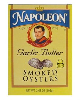 Napoleon Garlic Butter Smoked Oysters (1×3.66 OZ)