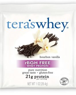 Tera’s Whey Organic Whey Protein Packet Bourbon Vanilla (12×1 OZ)