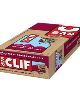 Clif Bar Organic Energy Bar Berry Pomegranate Chia (12×2.4 OZ)