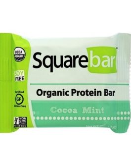 Squarebar Organic Cocoa Mint Bar (12×1.7 OZ)