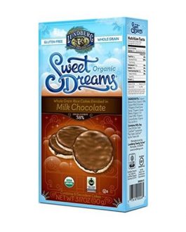 Lundberg Organic Sweet Dreams Rice Cakes Milk Chocolate (12×3.2 OZ)