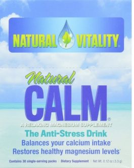 Natural Vitality Natural Magnesium Calm (1×30 Ct)