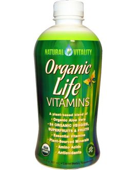 Natural Vitality Organic Life Vitamins Liquid  (1×30 OZ)