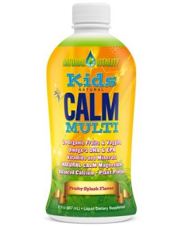 Natural Vitality Kids Natural Calm Multi Liquid Fruity Splash (1×30 OZ)