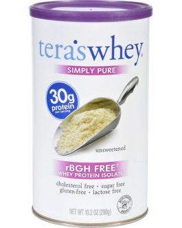 Tera’s Whey Simply Pure Whey Protein Isolate (1×10.2 OZ)