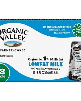 Organic Valley  O.V. Low Fat Milk Aseptic (1X12 Pack)