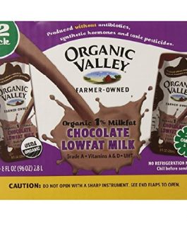 Organic Valley Chocolate Aseptic Lowfat (1X12 Pack)