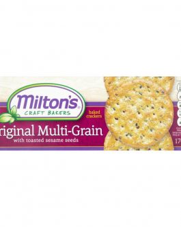 Milton’s Craft Bakers Original Multi-Grain Crackers (12×6.5 OZ)