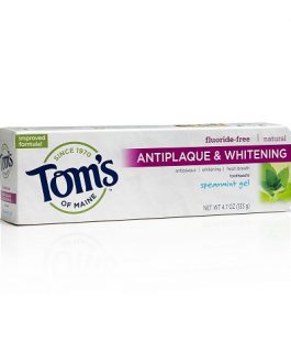 Toms of Maine Fresh Mint Fluoride Free Whitening Toothpaste (24×3 OZ)