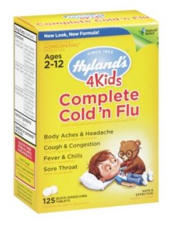 Hyland’s 4 Kids Complete Cold and Flu Relief (1×125 TAB )