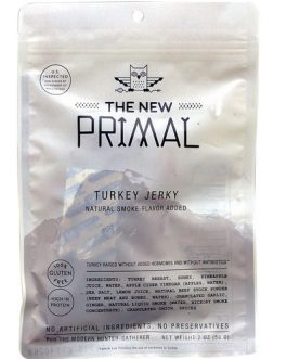 The New Primal Gluten Free Turkey Jerky (8×2 OZ)