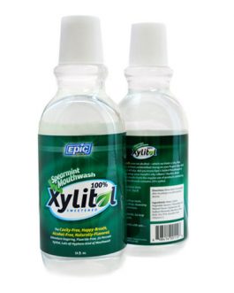 Epic Dental  Xyitol Spearmint Flavored Mouthwash (1×16 OZ)