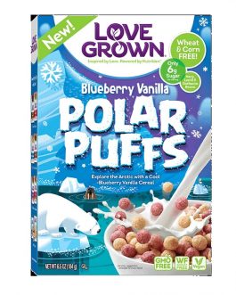 Love Grown Blueberry Vanilla Polar Puffs (6×6.5 OZ)