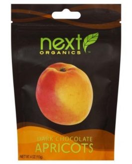 Next Organics Dark Chocolate Apricots (6×4 OZ)