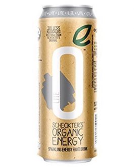 Scheckters Organic Energy Beverage, Lite (12X8.4 OZ)