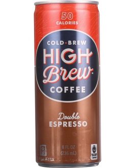 High Brew Coffee Double Espresso (12×8 OZ)