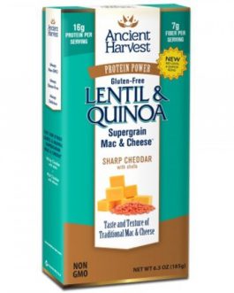 Ancient Harvest Quinoa Supergrain Mac & Cheese Sharp Cheddar (12×6.5 OZ)