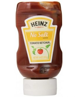 Heinz No Salt Added Tomato Ketchup (6×14 OZ)