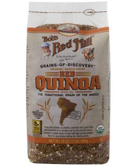 Bob’s Red Mill Organic Whole Grain Red Quinoa (4×16 OZ)