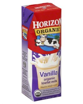 Horizon Organic Lowfat Vanilla Milk (1×12 PACK)