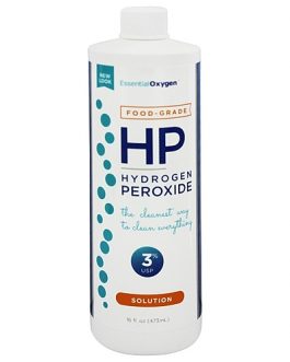 Essential Oxygen Hydrogen Peroxide 3% Food Grade (1×32 OZ)