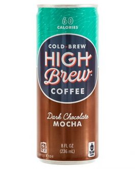 High Brew Coffee Dark Chocolate Mocha (12×8 OZ)