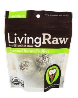 Living Raw Organic Truffles Coconut Karma (12×1.64 Z   )