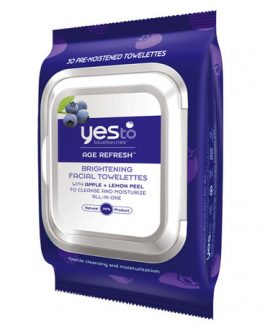 Yes To Blueberries Brightening Facial Towelettes (3×30 Ct)