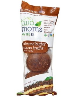 Two Moms in the Raw  Cacao Almond Nut Butter Truffles (6×2 OZ)