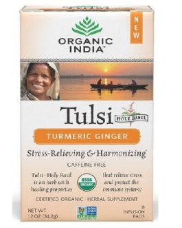 Organic India  Oi Tulsi Turmeric Ginger  (6X18 Ct)