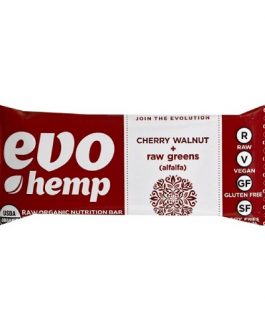 Evo Hemp Organic Cherry Walnut Bar (12×1.7 OZ)