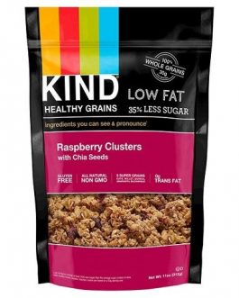 Kind Healthy Grains Raspberry Clusters with Chia Seeds (6×11 OZ)