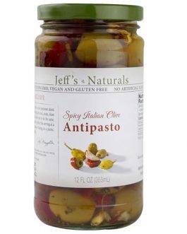 Jeff’S Naturals Spicy Italian Olive Antipasto (6×12 OZ)