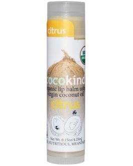 Cocokind Organic Lip Balm Citrus  (20×0.15 OZ)