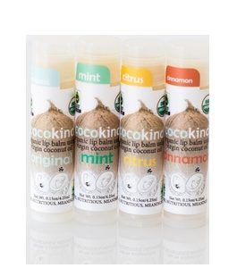 Cocokind Organic Lip Balm (Set of Four Flavors) (20×0.15 OZ)