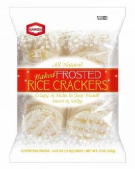 Kameda Baked Frosted Rice Crackers Sweet & Salty (6×4.1 OZ)