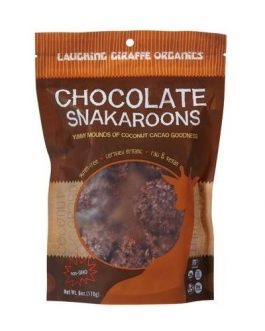 Laughing Giraffe Organics Snakaroons Chocolate (8×1.25 OZ)