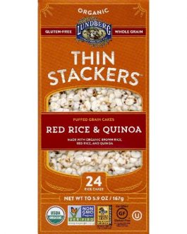 Lundberg Thin Stackers Red Rice & Quinoa (12×5.9 OZ)