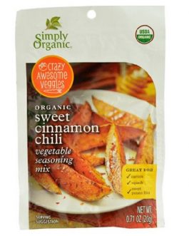 Simply Organic Vegetable Seasoning Mix Sweet Cinnamon Chili (12X0.71 OZ)